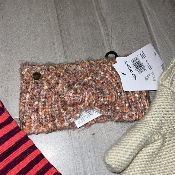 ⛸ ROXY- winter bundle set- Winterens Knitted Mittens, crew socks and head warmer - Picture 3 of 11